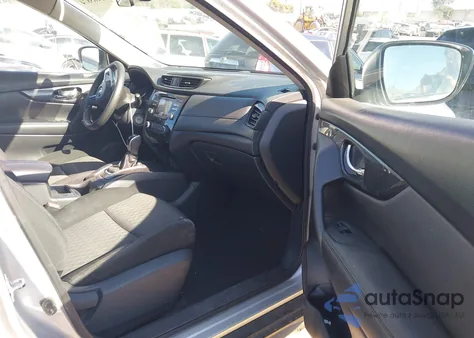 2017 Nissan Rogue S из США, поврежденный, VIN KNMAT2MT4HP511452